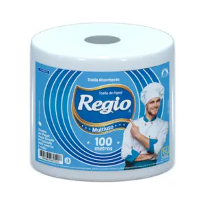 Toalla Regio Multiuso 100 m x 1 rollo HS