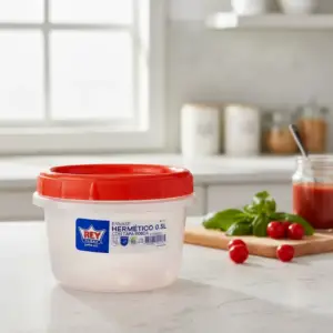 Contenedor Reyplast 500 ml Hermético Pack 4 Unidades