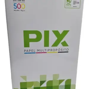Resma Oficio Pix 75g 500 hjs Blanco