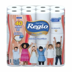 Higiénico Regio Gran Familia 22 m x 40 rollos DH