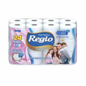 Higiénico Regio Familia 22 m x 24 rollos DH