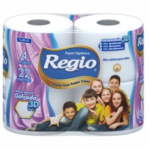 Higiénico Regio Familia 22 m x 4 rollos DH