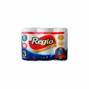 Toalla Regio Clásica 12,6 m x 3 rollos DH