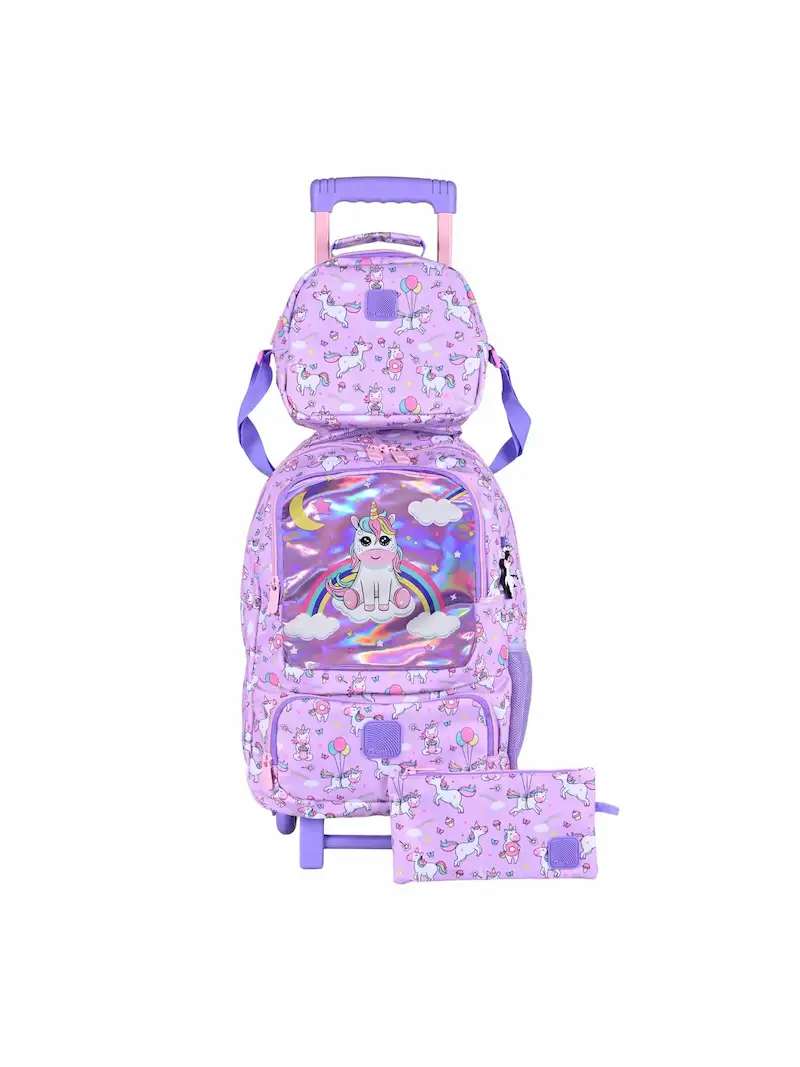 Pack De Mochila Infinity Lilac Baby Unicorn